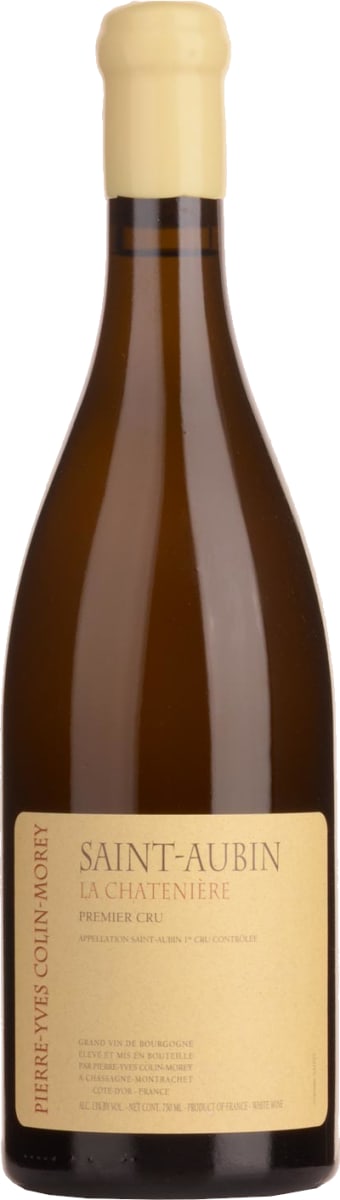 Pierre-Yves Colin-Morey St-Aubin La Chateniere Premier Cru 2021 Front Bottle Shot