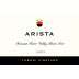 Arista Winery Toboni Vineyard Pinot Noir 2003 Front Label