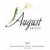 August Briggs Russian River Valley Chardonnay 2007 Front Label