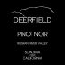 Deerfield Ranch Winery Pinot Noir 2014 Front Label