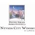 Nevada City Winery Petite Sirah 2004 Front Label