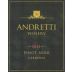 Andretti Pinot Noir 2015 Front Label