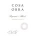 Cosa Obra Proprietors Blend Red 2009 Front Label