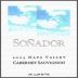 Sonador Cabernet Sauvignon 2003 Front Label