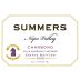 Summers Estate Napa Valley Charbono 2008 Front Label