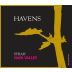 Havens Syrah 2014 Front Label