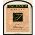 Falkner Winery Riesling 2003 Front Label