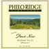 Philo Ridge Vineyards Pinot Noir 2004 Front Label