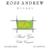 Ross Andrew Winery Celilo Vineyard Pinot Gris 2013 Front Label