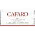 Cafaro Cellars Cabernet Sauvignon 2004 Front Label