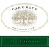 Oak Grove Family Reserve Sauvignon Blanc 2010 Front Label