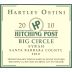 Hitching Post Big Circle Syrah 2010 Front Label