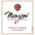 Manzoni Home Vineyard Pinot Noir 2013 Front Label