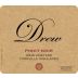 Drew Weir Vineyard Pinot Noir 2011 Front Label