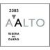 Aalto 2003 Front Label