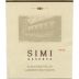Simi Reserve Cabernet Sauvignon 2005 Front Label