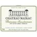 Nairac Sauternes (375ML half-bottle) 2005 Front Label