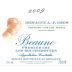 Domaine A.F. Gros Beaune Les Boucherottes 2009 Front Label