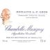 Domaine A.F. Gros Chambolle Musigny 2010 Front Label
