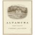 Altamura Cabernet Sauvignon 2005 Front Label