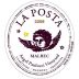 La Posta Paulucci Vineyard Malbec 2008 Front Label