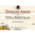 Domaine Amido Cotes du Rhone Villages Rouge 2010 Front Label