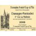 Guy Amiot Chassagne Montrachet Cru La Maltroie 2008 Front Label
