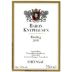Baron zu Knyphausen Riesling QbA 2005 Front Label