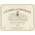 L'Esprit de Chevalier Pessac Leognan 1999 Front Label