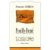 Domaine Lebrun Pouilly Fume 2006 Front Label