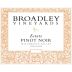 Broadley Estate Pinot Noir 2008 Front Label