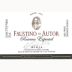 Faustino de Autor Reserva Especial 1995 Front Label