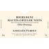 Aurelien Verdet Hautes Cotes de Nuits Chardonnay 2010 Front Label