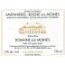 Domaine aux Moines Savennieres Roches aux Moines 2013 Front Label