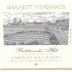 Barnett Vineyards Rattlesnake Cabernet Sauvignon 2006 Front Label