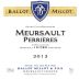 Ballot-Millot Meursault Perrieres Premier Cru 2013 Front Label
