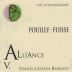 Daniel & Julien Barraud Pouilly-Fuisse Alliance Vieilles Vignes 2012 Front Label