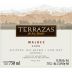 Terrazas de los Andes Malbec 2008 Front Label
