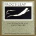 Frog's Leap Sauvignon Blanc 1999 Front Label