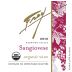 Frey Organic Sangiovese 2010 Front Label
