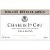 Bernard Defaix Chablis Les Vaillons Premier Cru 2012 Front Label