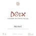 Mas Doix Costers de Vinyes Velles Priorat 2006 Front Label