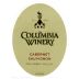 Columbia Winery Cabernet Sauvignon 2007 Front Label