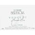 Domaine Bertagna Vougeot Premier Cru Les Cras 1999 Front Label