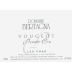 Domaine Bertagna Vougeot Premier Cru Les Cras 2006 Front Label