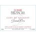 Domaine Bertagna Clos Vougeot Grand Cru 2014 Front Label