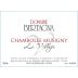 Domaine Bertagna Chambolle Musigny Le Village 2010 Front Label