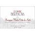 Domaine Bertagna Hautes Cotes de Nuits Pinot Noir 2010 Front Label