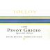 Tolloy Pinot Grigio 2008 Front Label