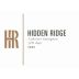 Hidden Ridge 55% Slope Cabernet Sauvignon 2005 Front Label